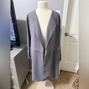 Philosophy | Gray Duster / Long Blazer  | 2X